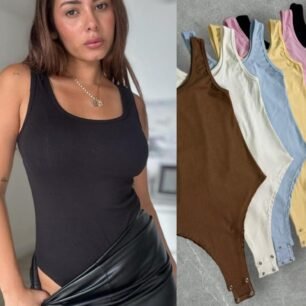 Body micro morley ribb elastizada