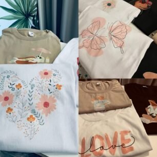 Remera blancas de algodón cardado 100%