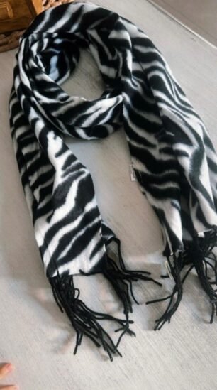 Bufanda cebra
