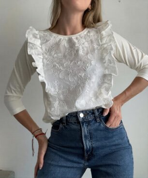 Blusa broderie